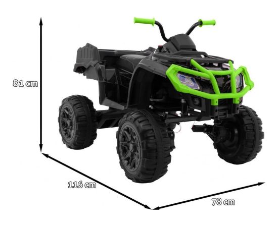 Ramiz Pojazd Quad XL ATV, Pilot 2.4GHZ Czarno Zielony