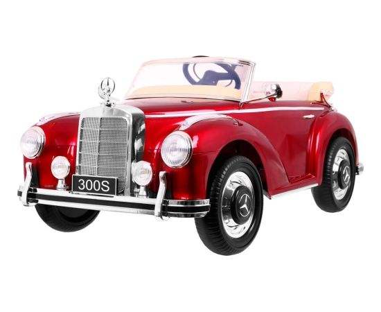 Pojazd Mercedes Benz 300S RETRO Lakier Czerwony