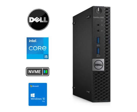 Dell Optiplex 5050 Micro i5-7600T 8GB 1TB SSD Windows 10 Pro