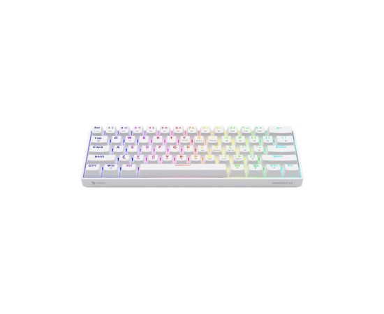 Klaviatūra Savio Wireless Mechanical Phenix Whiteout X2 Outemu Peach Silent