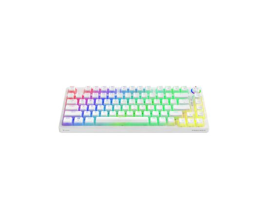 Klaviatūra Savio Wireless Mechanical Phenix White 75% Outemu Red Pro Pudding