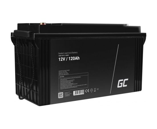 Green Cell AGM31 vehicle battery Sealed Lead Acid (VRLA) 120 Ah 12 V Marine / Leisure