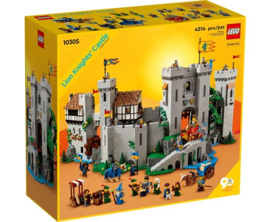 LEGO Icons Zamek rycerzy herbu Lew (10305)