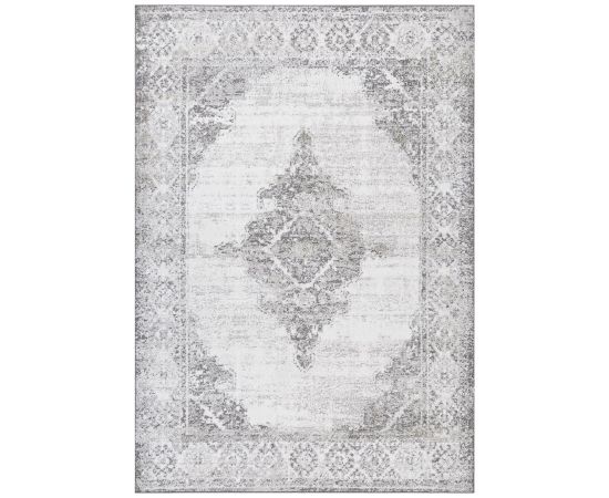 Carpet SALAMANCA-1, 200x285cm, white/grey