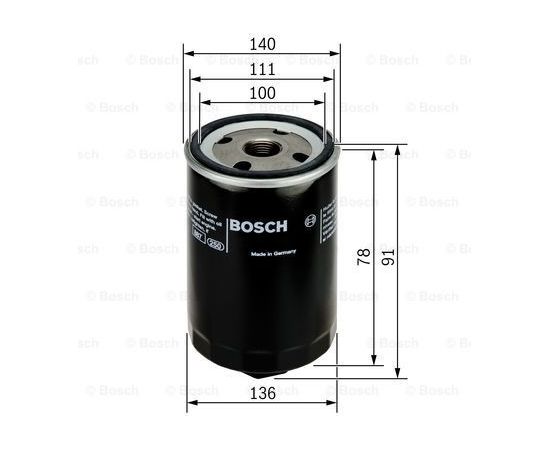 Bosch Eļļas filtrs 0 451 103 368