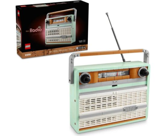 LEGO ICONS 10334 Retro Radio