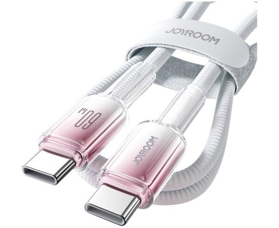 Cable USB-C USB-C Joyroom S-A42 60W 1.2m biały