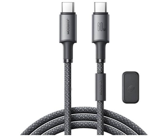 Cable USB-C - USB-C Joyroom S-A50, 60W, 1.2m szary