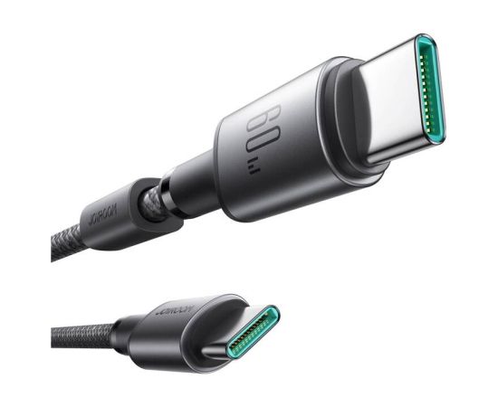 Cable USB-C - USB-C Joyroom S-A50, 60W, 1.2m szary