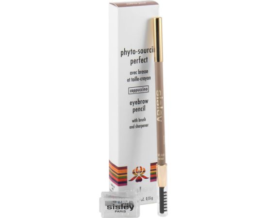 Sisley PHYTO - SOURCILS PERFECT EYEBROW PENCIL WITH BRUSH AND SHARPENER CAPPUCCINO 0,55G