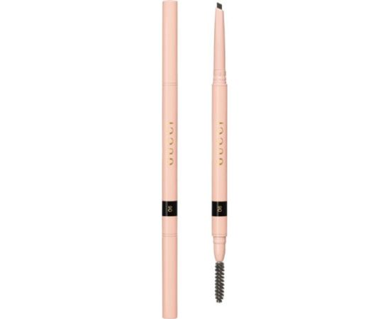 Gucci Gucci, Stylo A Sourcils, Waterproof, Double-Ended, Eyebrow Cream Pencil, 06, Noir, 0.09 g For Women