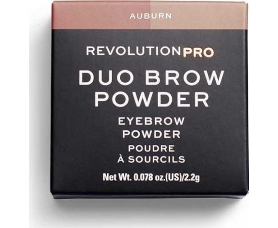 Makeup Revolution Makeup Revolution, REVOLUTION PRO, Vegan, Eyebrow Powder, Auburn, 2.2 g For Women