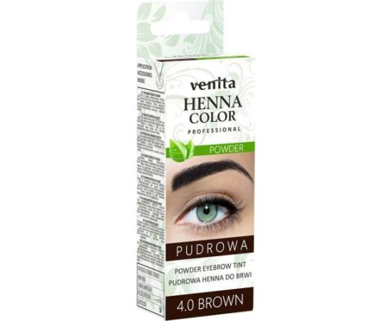 VENITA_Henna Color Powder pudrowa henna do brwi 4.0 Brown 4g