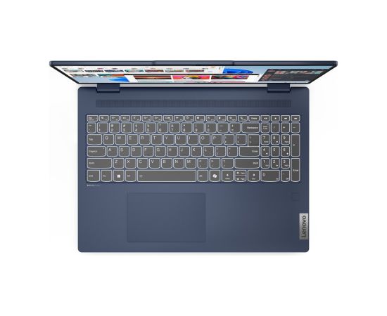 Lenovo IdeaPad 5 Intel Core 7 150U Hybrid (2-in-1) 40.6 cm (16") Touchscreen WUXGA 16 GB LPDDR5x-SDRAM 1 TB SSD Wi-Fi 6 (802.11ax) Windows 11 Home Blue New Repack/Repacked