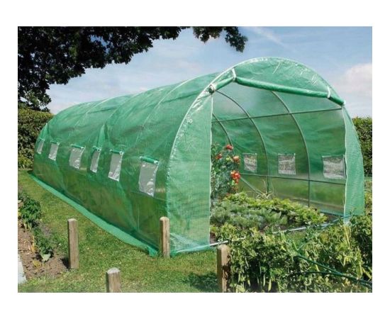 Lean Foil Tunnel Garden Greenhouse 6x3x2m Foil 18m² UV-4 Premium