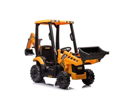 Lean Cars JCB Battery Excavator With Yellow Bucket