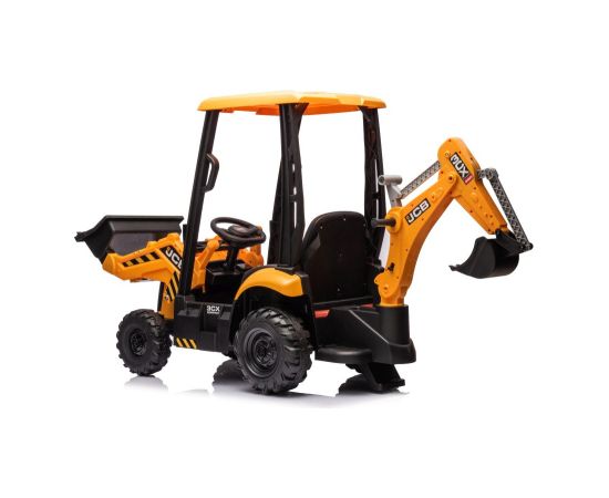 Lean Cars JCB Battery Excavator With Yellow Bucket