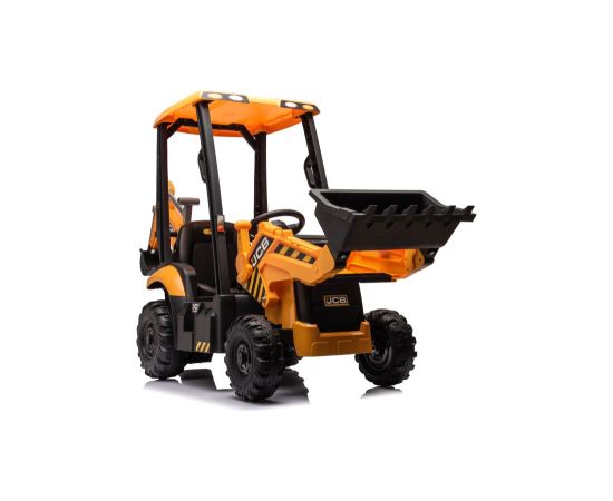 Lean Cars JCB Battery Excavator With Yellow Bucket