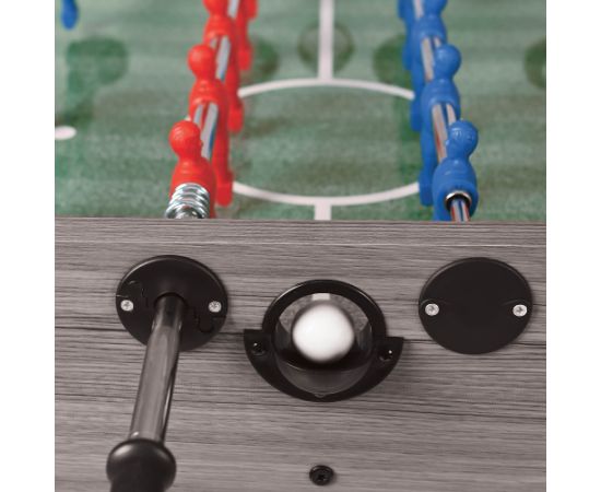 Football table GARLANDO F-100 grey oak telescopic rods, from the exposition without a box