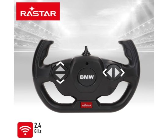 Rastar Radiovadāmā mašīna Bmw 3.0 Csl 1:14 6 virz., lukturi, durvji, uz baterijām, 6+ CB41289