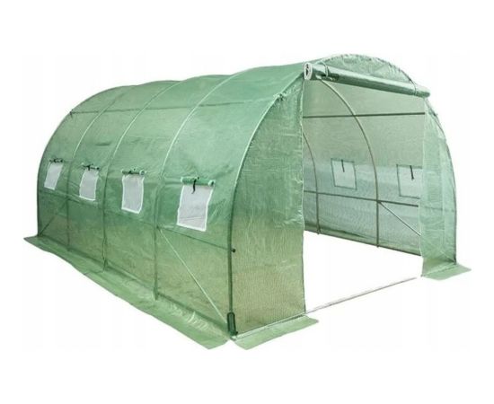 Lean Foil Tunnel Garden Greenhouse 4x2.5x2m Foil 10m² UV-4 Premium