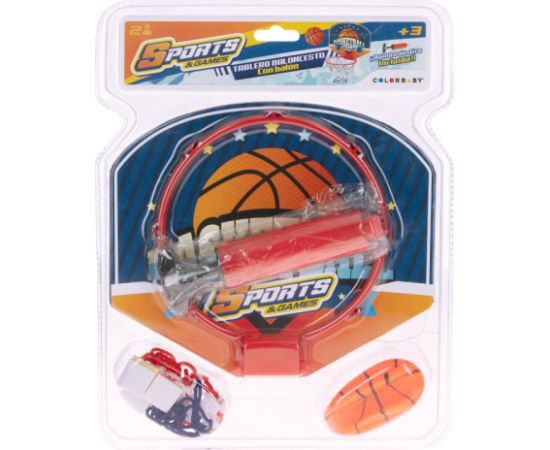 Basketbola grozs bērniem ar bumbu 22 x 19 cm CB49455