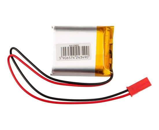 Akumulator Li-Po LP103035 Akyga AKY0662 3.7V / 1050mAh PCM złącze JST 2-Pin 150mm