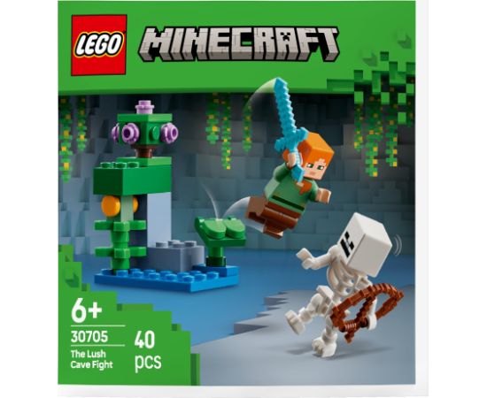 LEGO Minecraft Walka w bujnej jaskini (30705)