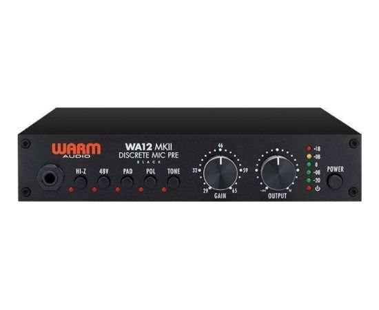 WARM AUDIO Warm Audio WA12 MKII Black - Preamp Mikrofonowy