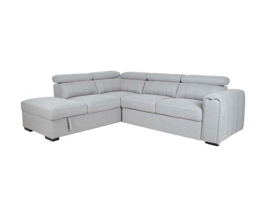 Corner sofa bed ODELIA-2 LC, grey