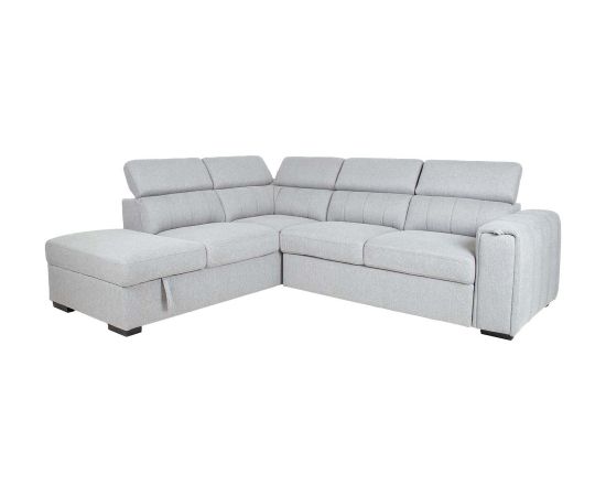 Corner sofa bed ODELIA-2 LC, grey