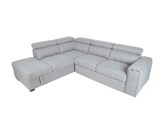 Corner sofa bed ODELIA-2 LC, grey