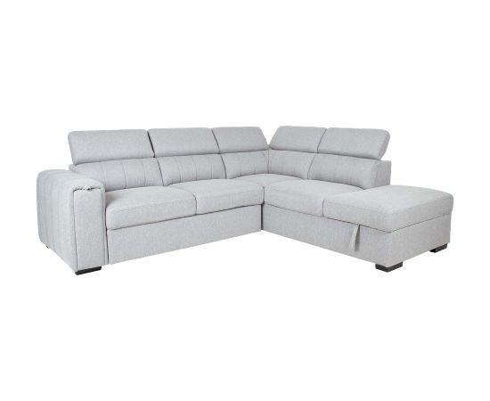 Corner sofa bed ODELIA-2 RC, grey