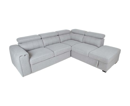 Corner sofa bed ODELIA-2 RC, grey