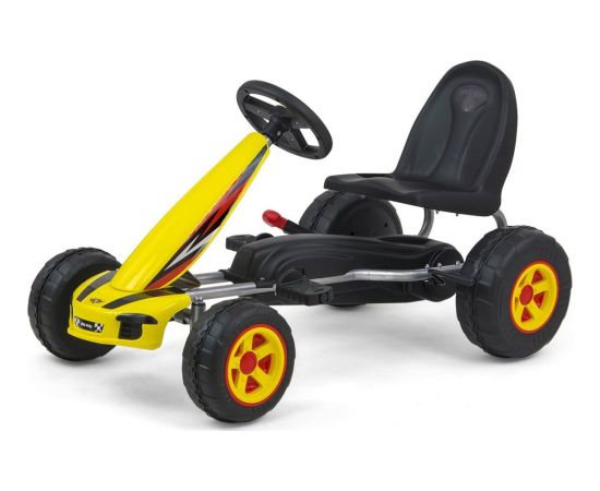 Milly Mally Milly Mally Gokart na pedały Viper Yellow