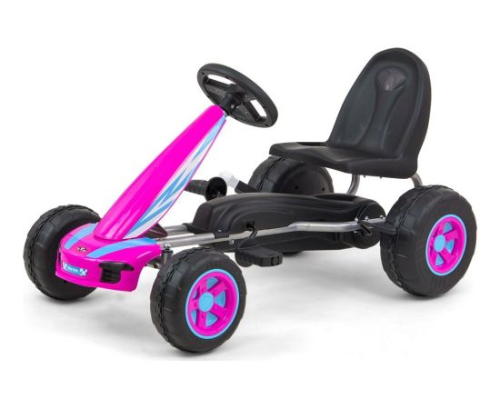 Milly Mally Milly Mally Gokart na pedały Viper Pink