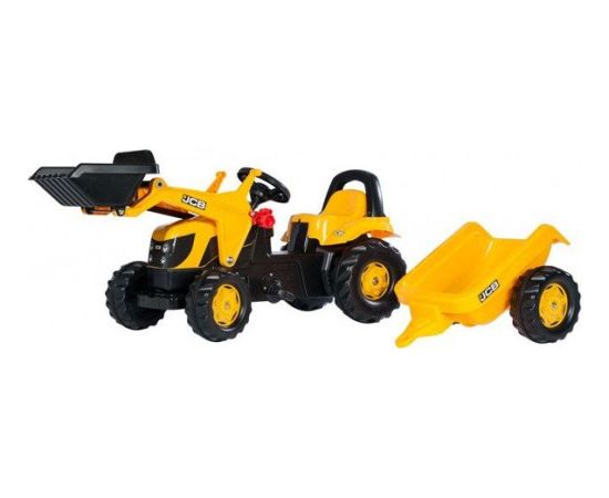 Rolly Toys Rolly Toys Traktor Kid JCB z Przyczepą i Łyżką uniwersalny