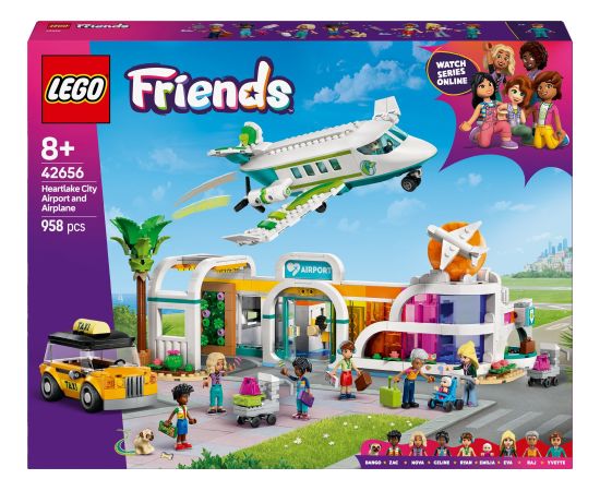 LEGO Friends Samolot i lotnisko w mieście Heartlake (42656)