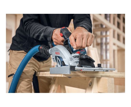 Pilarka tarczowa Bosch Bosch cordless portable circular saw GKS 18V-57-2 GX Professional solo, 18Volt (blue/black, without battery and charger)