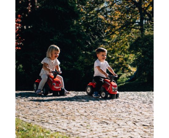 traktors ar piekabi - baby massey ferguson, sarkans