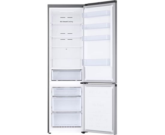 SAMSUNG RB38C600DSA/EF Ledusskapis 203cm Sudraba