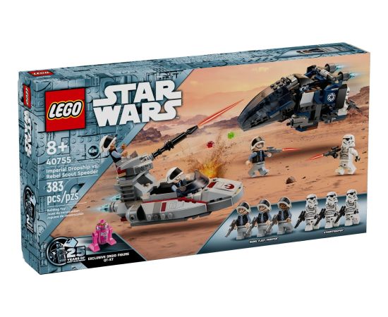 LEGO Star Wars Imperialny transportowiec kontra zwiadowczy śmigacz Rebelii (40755)