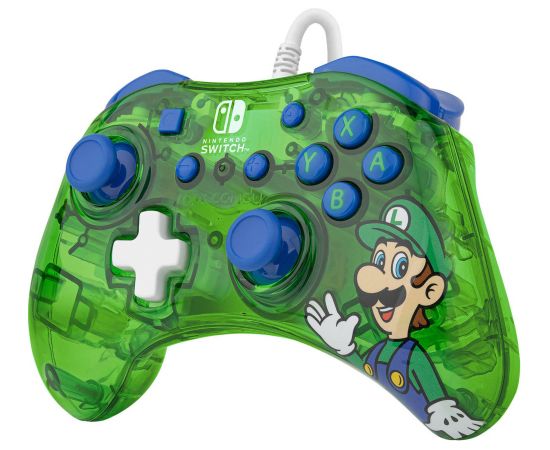 PDP игровой пульт Rock Candy Nintendo Switch, Luigi lime