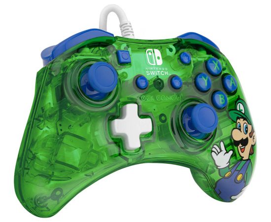 PDP игровой пульт Rock Candy Nintendo Switch, Luigi lime