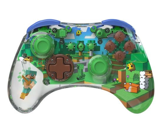 PDP wireless controller REALMz Nintendo Switch, Minecraft forest biome