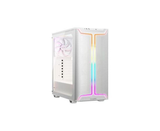 Be Quiet! Case BE QUIET PURE BASE 501 DX MidiTower Case product features Transparent panel Not included ATX MicroATX MiniITX Colour White BGW77