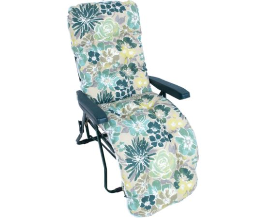 Cushion for chair BADEN-BADEN 48x165cm, light floral