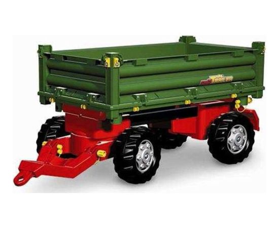 Rolly Toys Rolly Toys rollyTrailer Przyczepa Rolly Multi dwuosiowa zielona