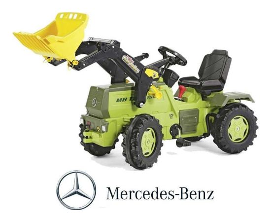 Rolly Toys Rolly Toys Traktor na Pedały z Biegami Mercedes Benz Łyżka 3-8 Lat