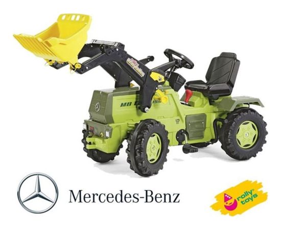 Rolly Toys Rolly Toys Traktor na Pedały z Biegami Mercedes Benz Łyżka 3-8 Lat